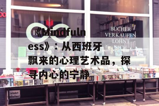  《Mindfulness》: 从西班牙飘来的心理艺术品，探寻内心的宁静